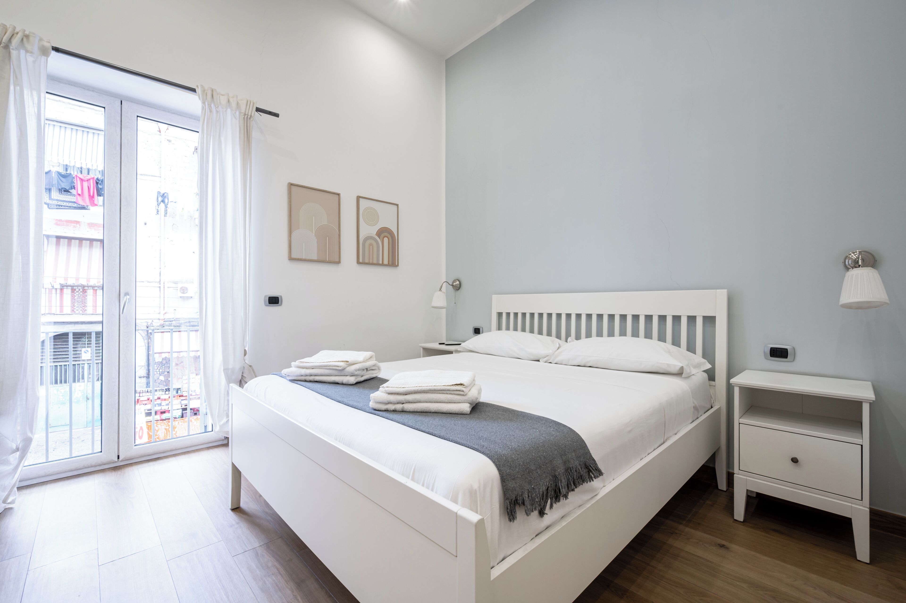 Apartment (1 Bedroom) | 2 bedrooms, free cots/infant beds, bed sheets