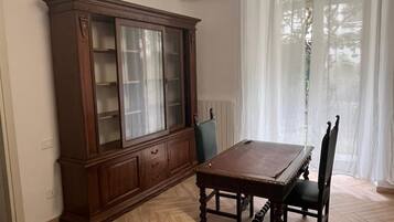 Apartment (2 Bedrooms) | Living area | 32-inch TV with cable channels