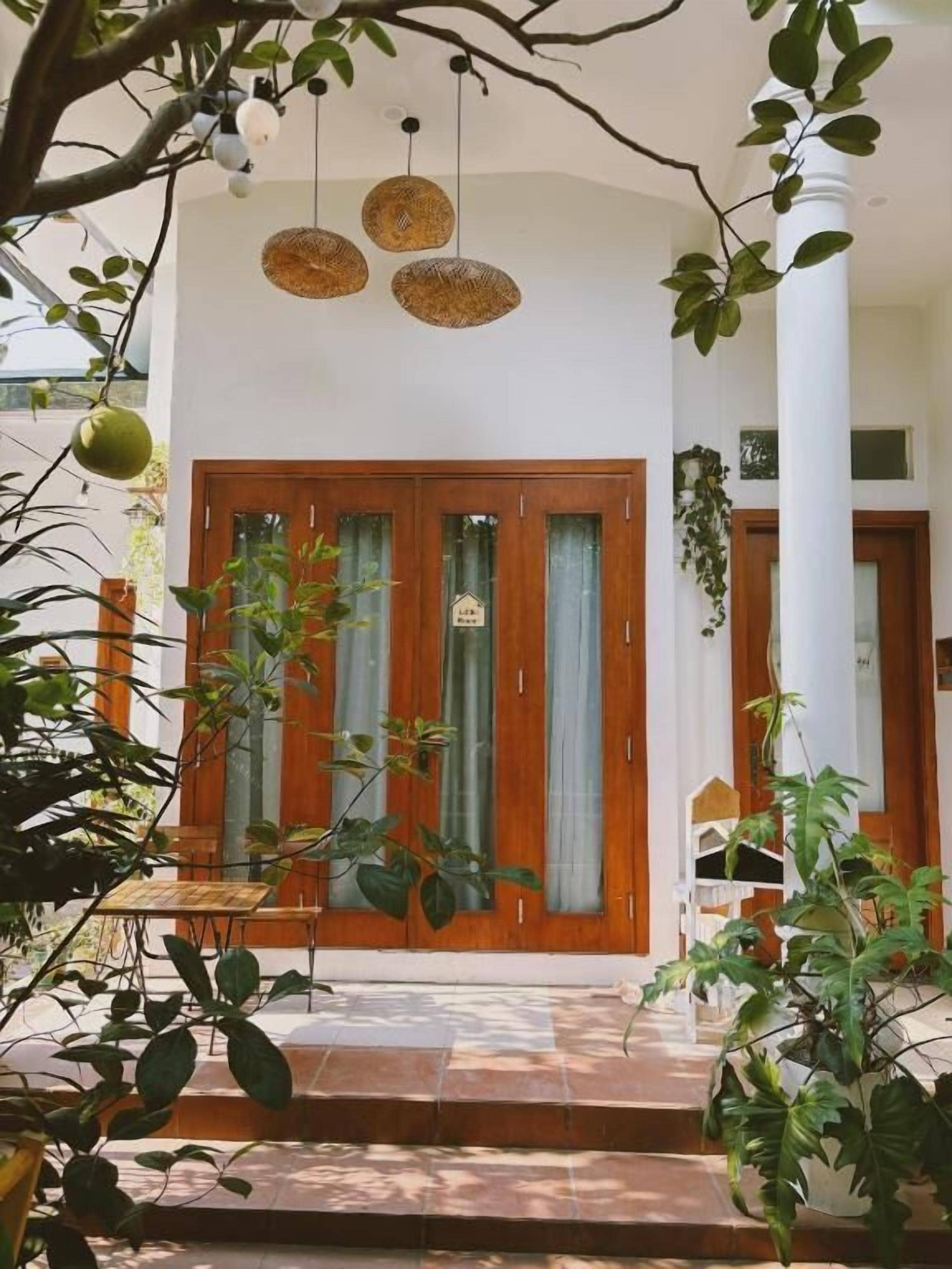 雙人房, 庭院, 庭園景觀 | 住宿內部