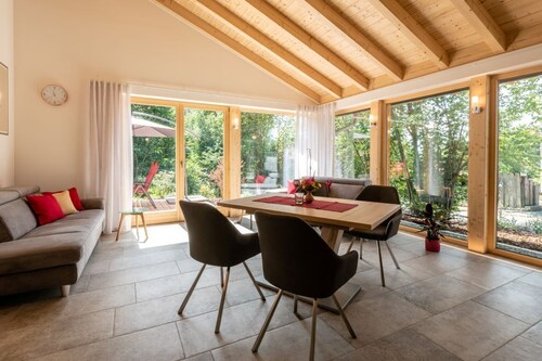 Luxusurlaub im Bayerwald: Chalet an der Sternwarte mit Sauna und Außenwhirlpool