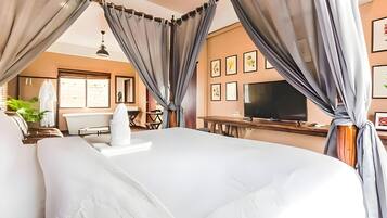 Quarto casal luxo, 1 cama Queen, para não fumantes