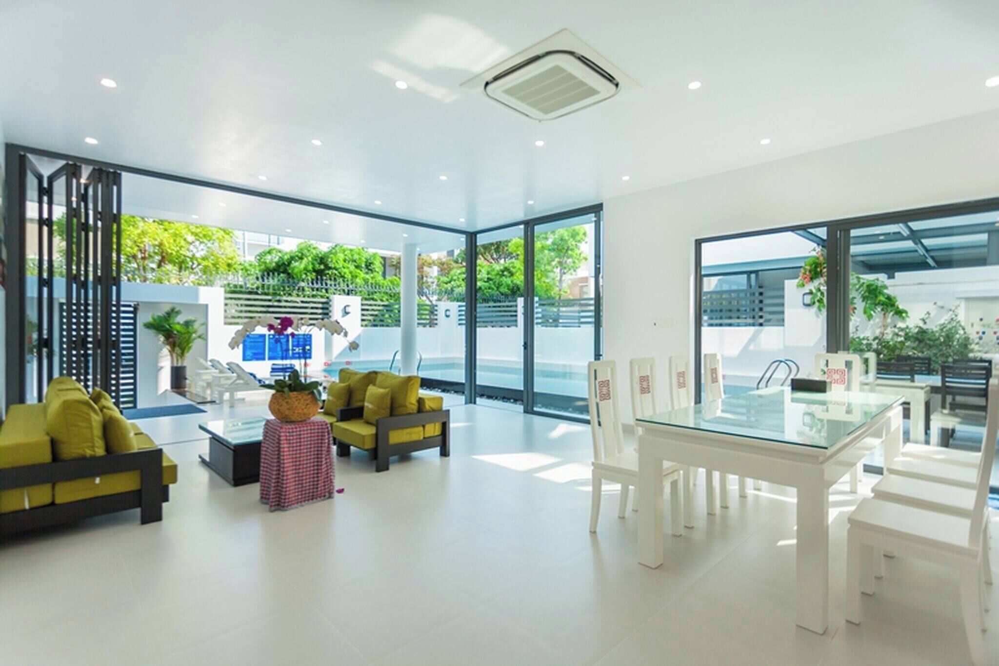 Villa, 5 camere da letto, accessibile ai disabili, fumatori | Soggiorno