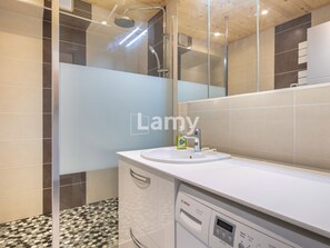 Bathroom - Studio, sunny terrace - 4 guests (Villard-de-Lans)