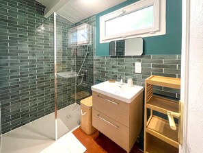 Bathroom - House with parking - 6 guests (La Palmyre)