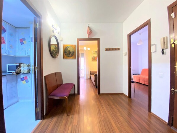 Living area - Retro apartment near the beach - 5 guests (Tarragona)