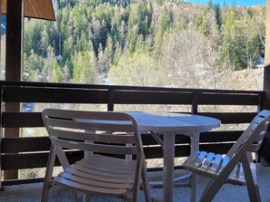 Outdoor dining - Studio mountain view - 4 guests (Pra-Loup)