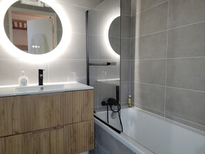 Bathroom - Studio mountain view - 4 guests (Pra-Loup)