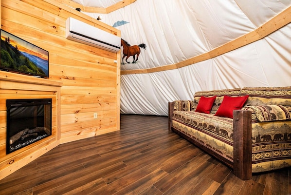 Área de sala de estar