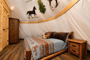 Unclassified image, 4 of 35, button - Luxury King Yurt w/ Resort Access (Sevierville)