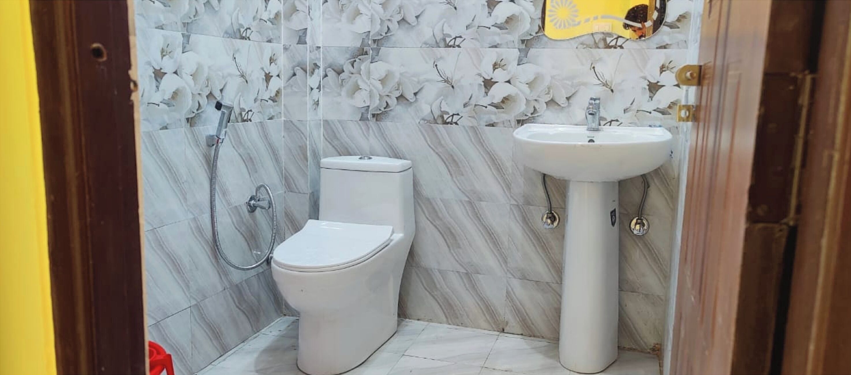 Chambre Double Deluxe, plusieurs lits | Salle de bain