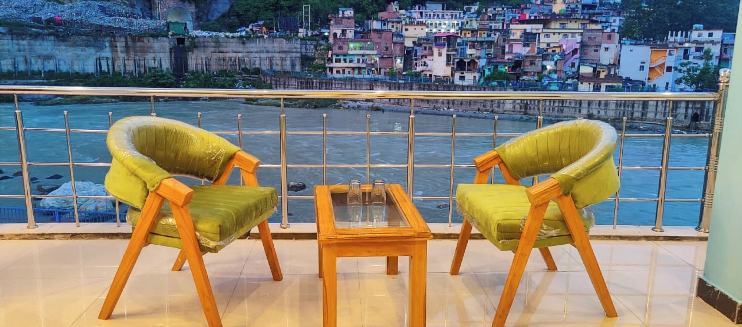 Vue depuis l’hébergement