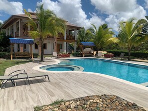 Pool - Fantastic 8-bedroom villa with AC in pleasant Higuey (Higuey)
