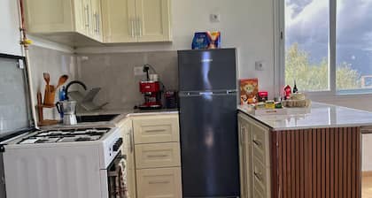 F4 level villa with pool in kabylie bouzueguen facing the mountain.