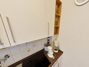 Apartment | Private kitchen - Studio Sebastian mit Pool und Sauna (Freyung)
