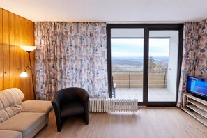 Apartment | Living area - Studio Sebastian mit Pool und Sauna (Freyung)