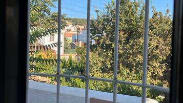 Driepersoonskamer, uitzicht op stad | Interieur