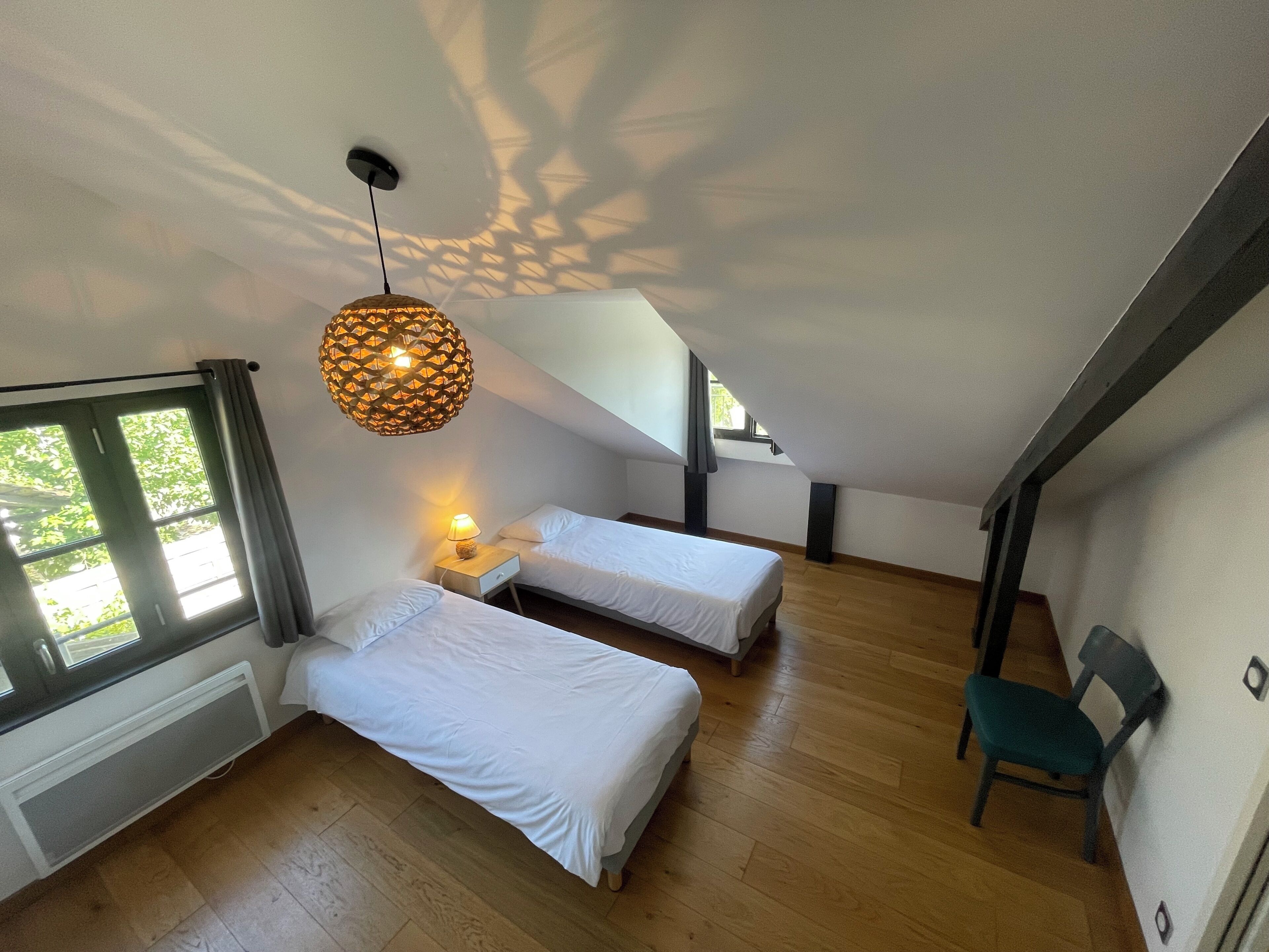 Quarto casal, vista para a cidade