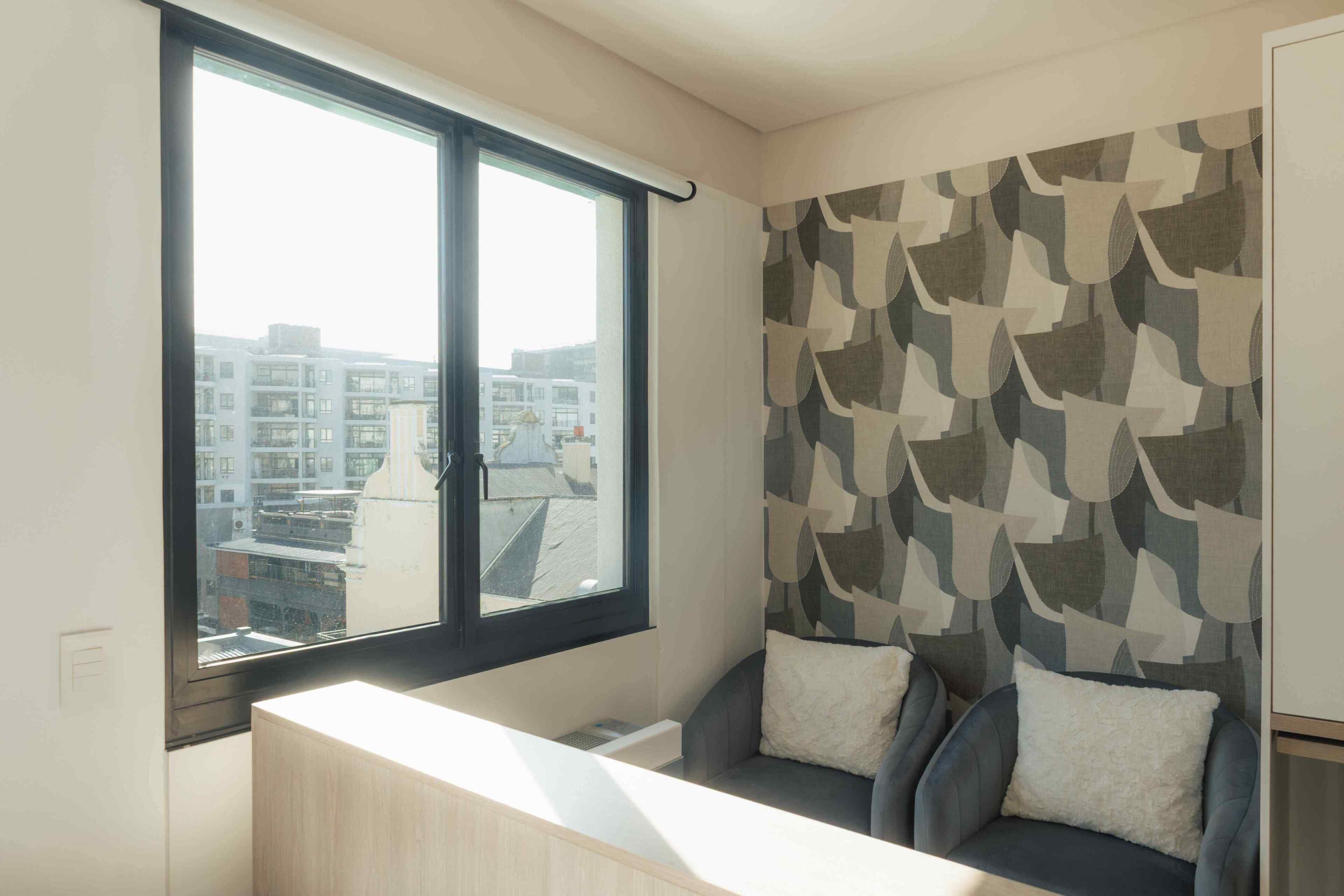 Compact Studio | Living area | 50-inch TV with digital channels