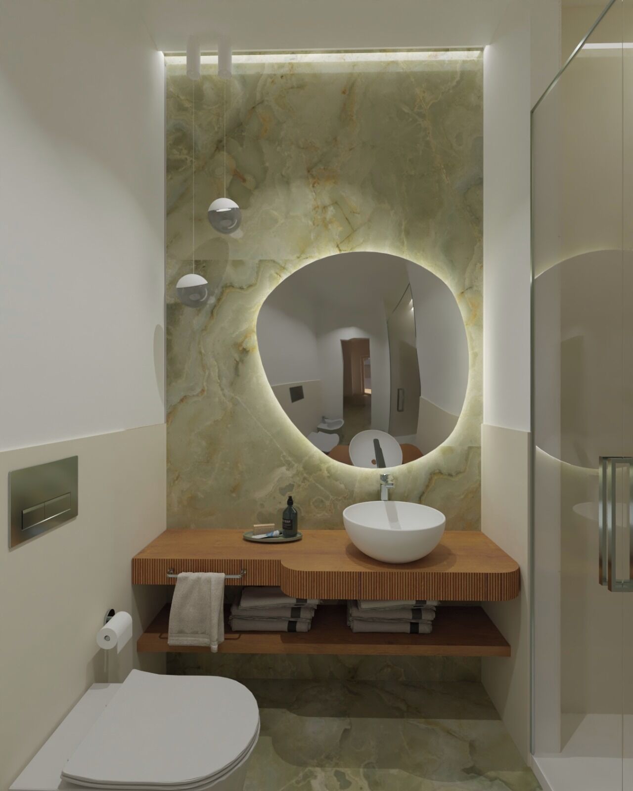 Quarto casal luxo, vista para a cidade | Banheiro