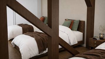 11 Schlafzimmer, Schreibtisch, Reisekinderbett, WLAN