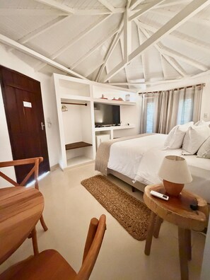 Deluxe kamer, 1 twee- of 2 eenpersoonsbedden, uitzicht op tuin