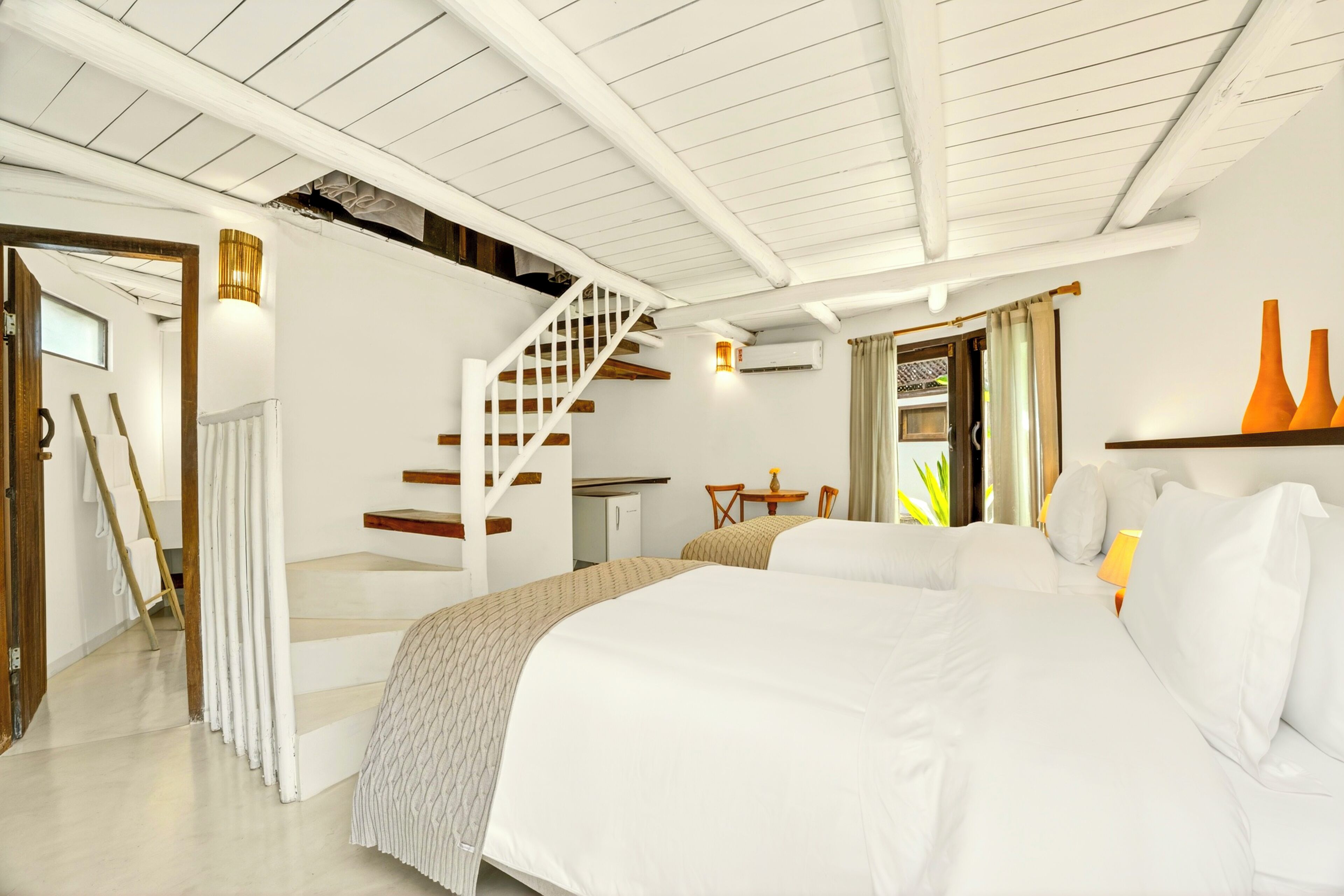 Deluxe Quadruple Room, Garden View | Laptop workspace, free WiFi