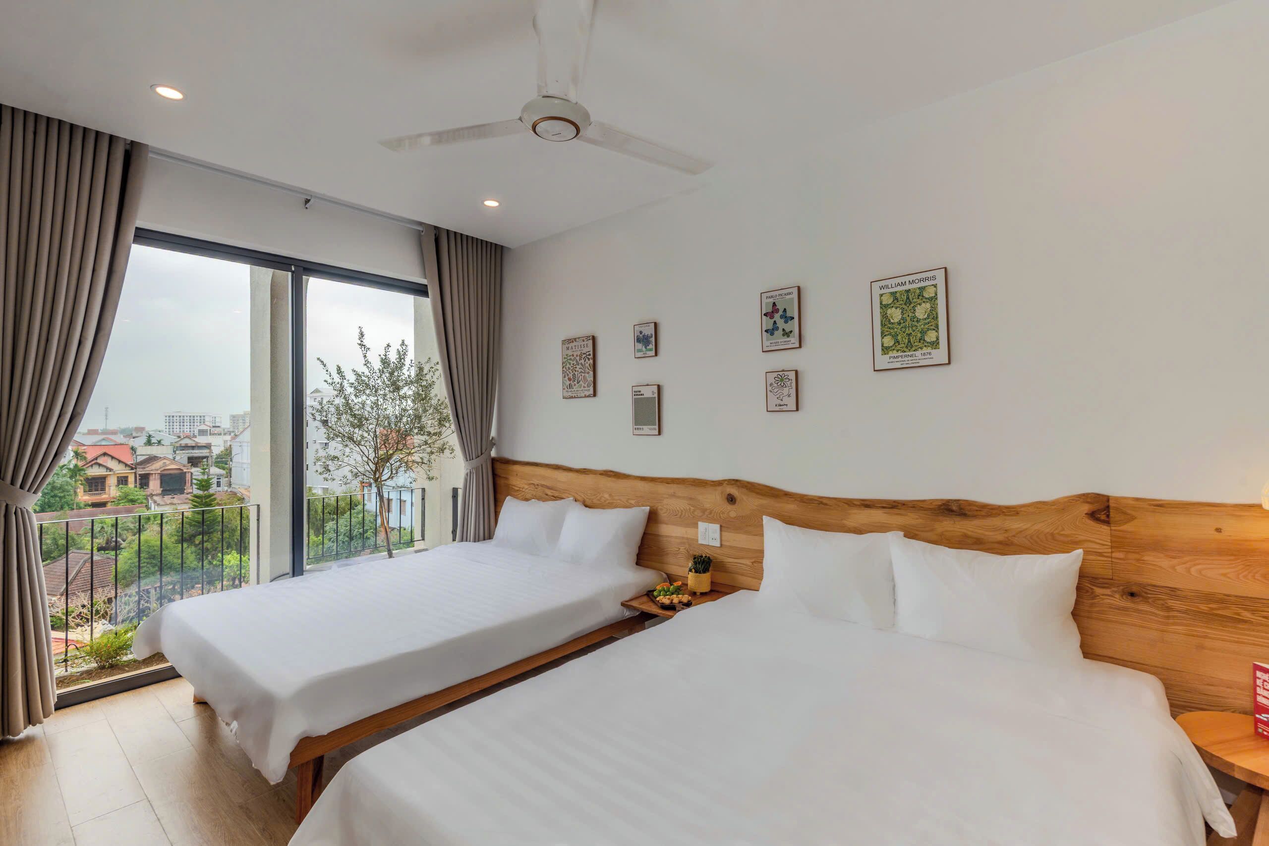 Familien-Doppelzimmer, Flussblick