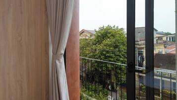 Basic Double Room, City View | Terrace/patio