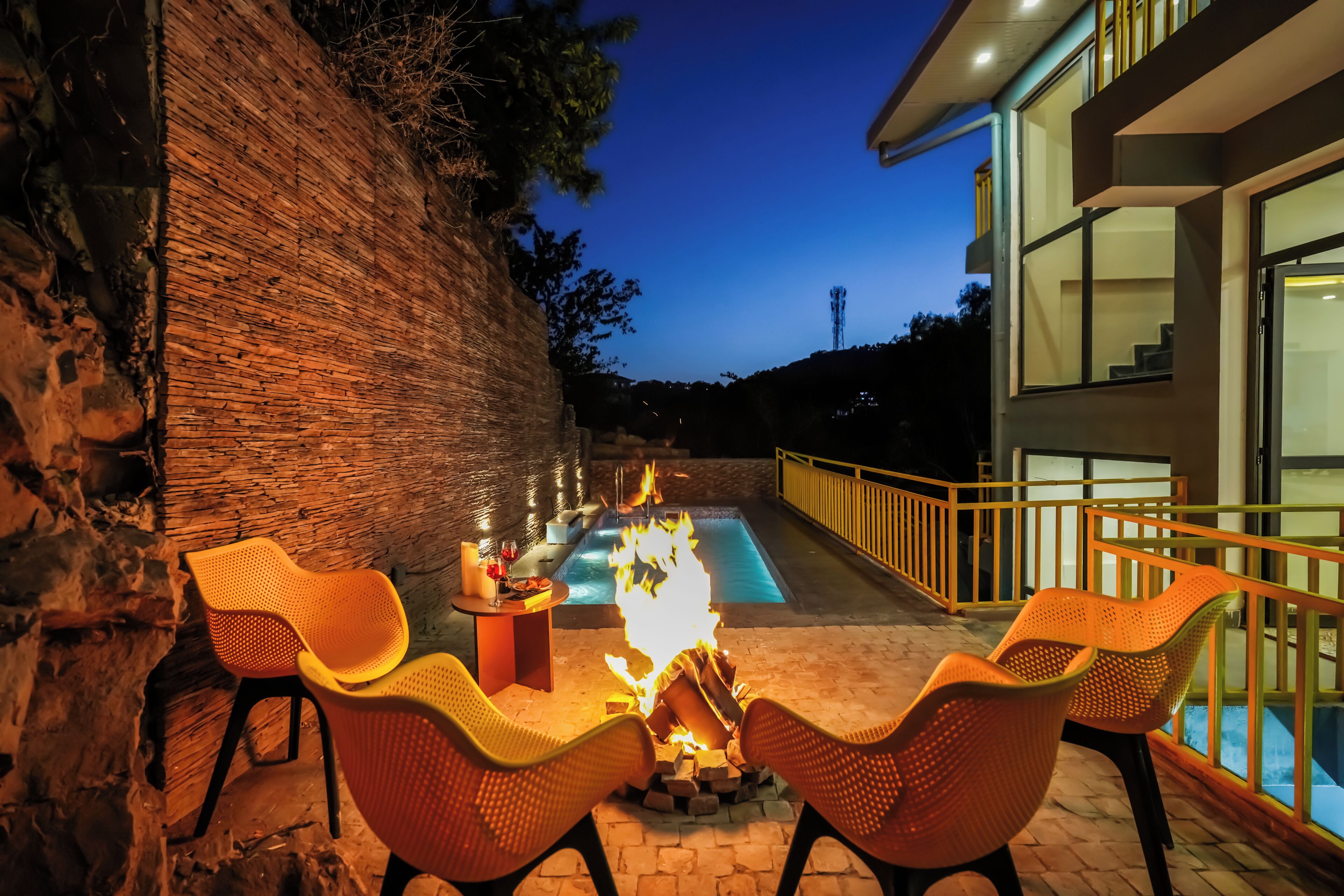 Enceinte de l’hébergement