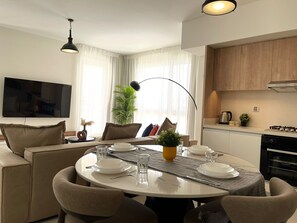 Chalet, 2 Bedrooms, Sea View | Private kitchen - 2 BR Sapphire 405 in Marassi North Coast (El Alamein)