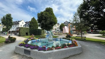 Landuitzicht vanuit accommodatie