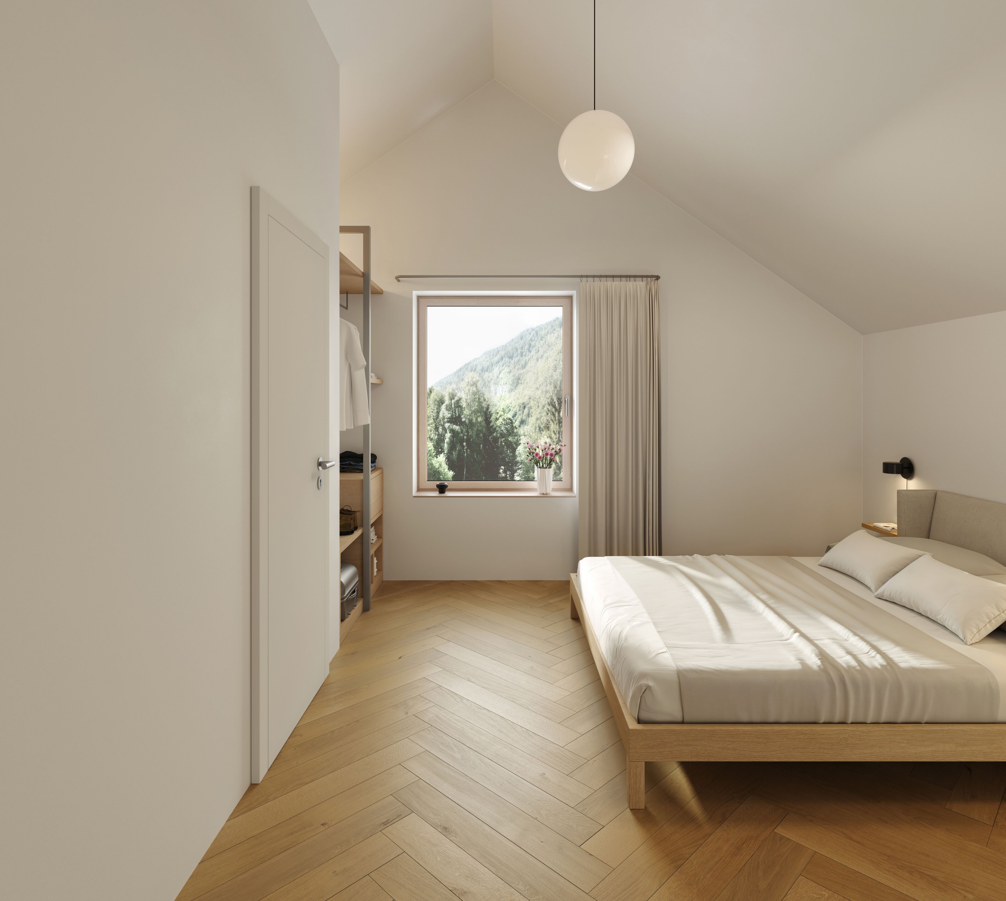 Superior Chalet, 2 Bedrooms, Mountain View