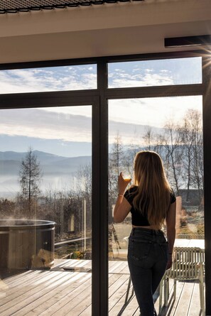 House, 2 Bedrooms, Smoking, Patio | Interior - Flowfort View Private Hottub & Sauna Cottage Lekko (Stara Kamienica)