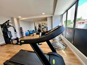 Fitness facility - Compact Time - Miramar Hospedagens  (João Pessoa)