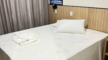 Deluxe Double Room, City View | Desk, laptop workspace, blackout curtains, soundproofing