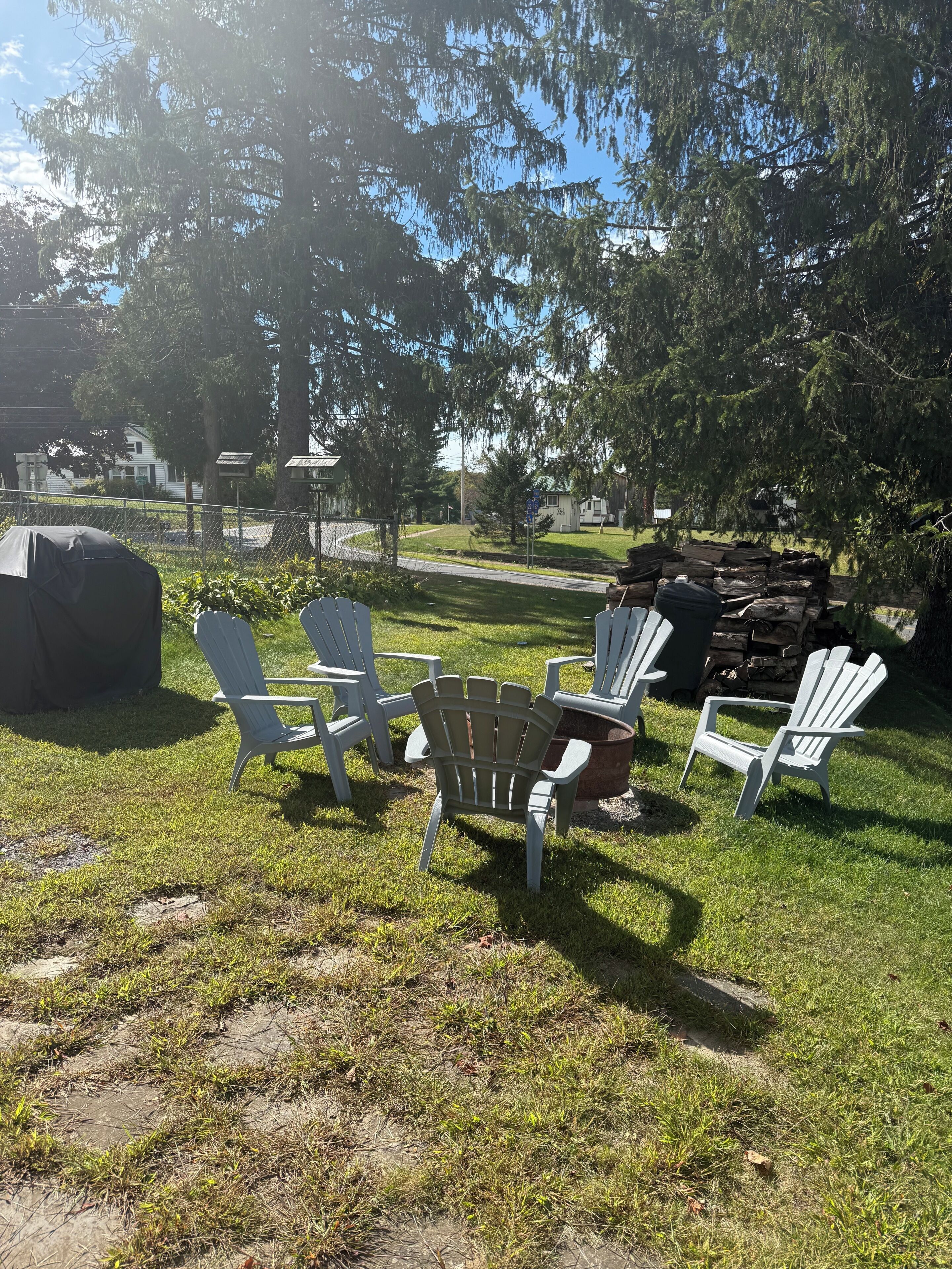 Enceinte de l’hébergement