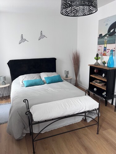 House two minutes from the beach