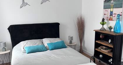 House two minutes from the beach