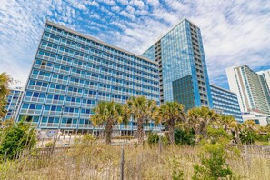 Exterior - Oceanfront Escape Near the SkyWheel Yachtsman 204 (Myrtle Beach)