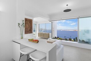 Interior - Infinity House, Perched majestically on a cliff along the island’s western coast (Paros)