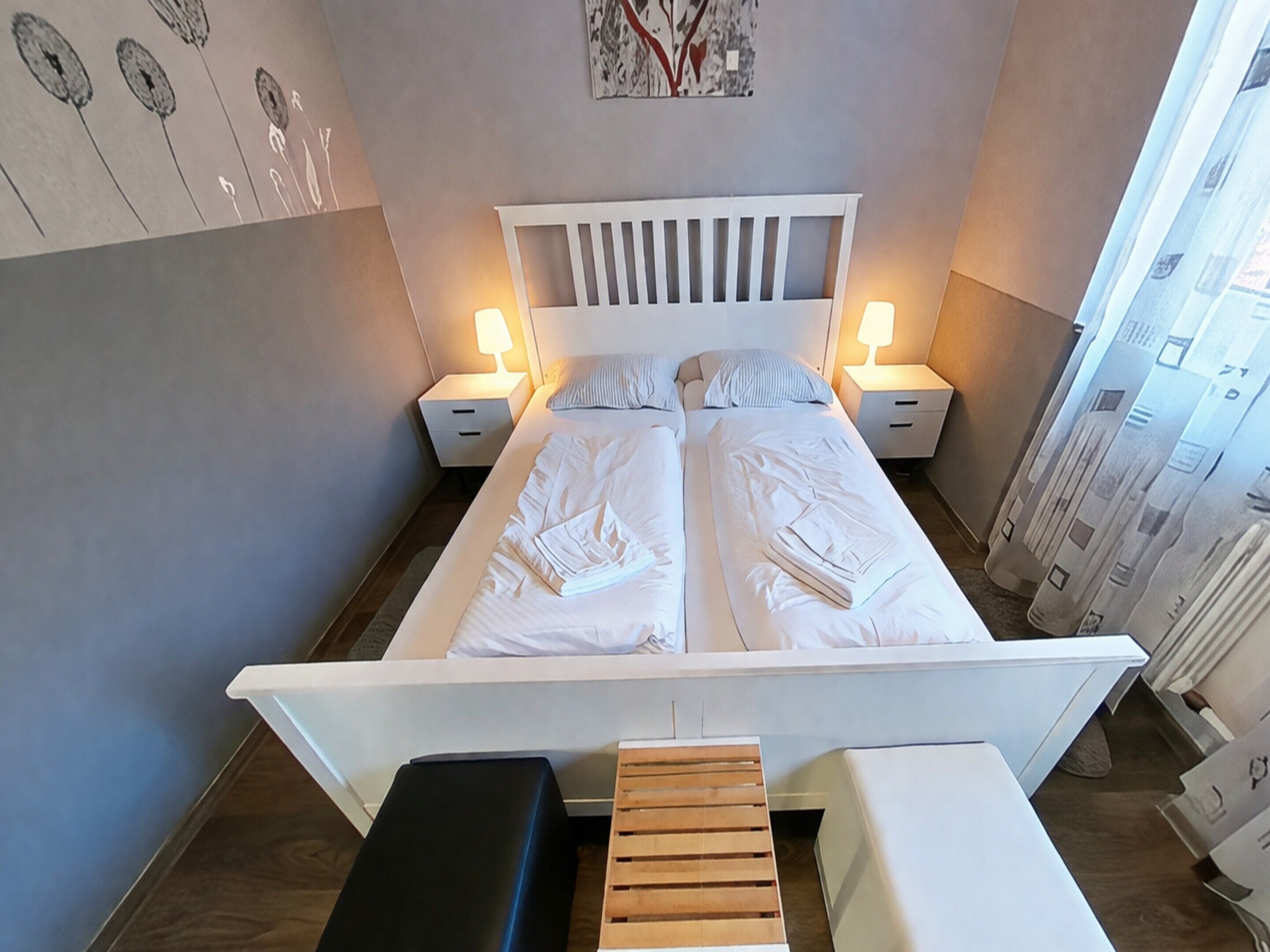 Apartamento | 1 quarto, individualmente mobiliados, roupa de cama