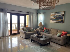 Smart TV - Beautiful Ocean View 1 Bedroom Condo, Dawn Beach, Saint Maarten (Dawn Beach)