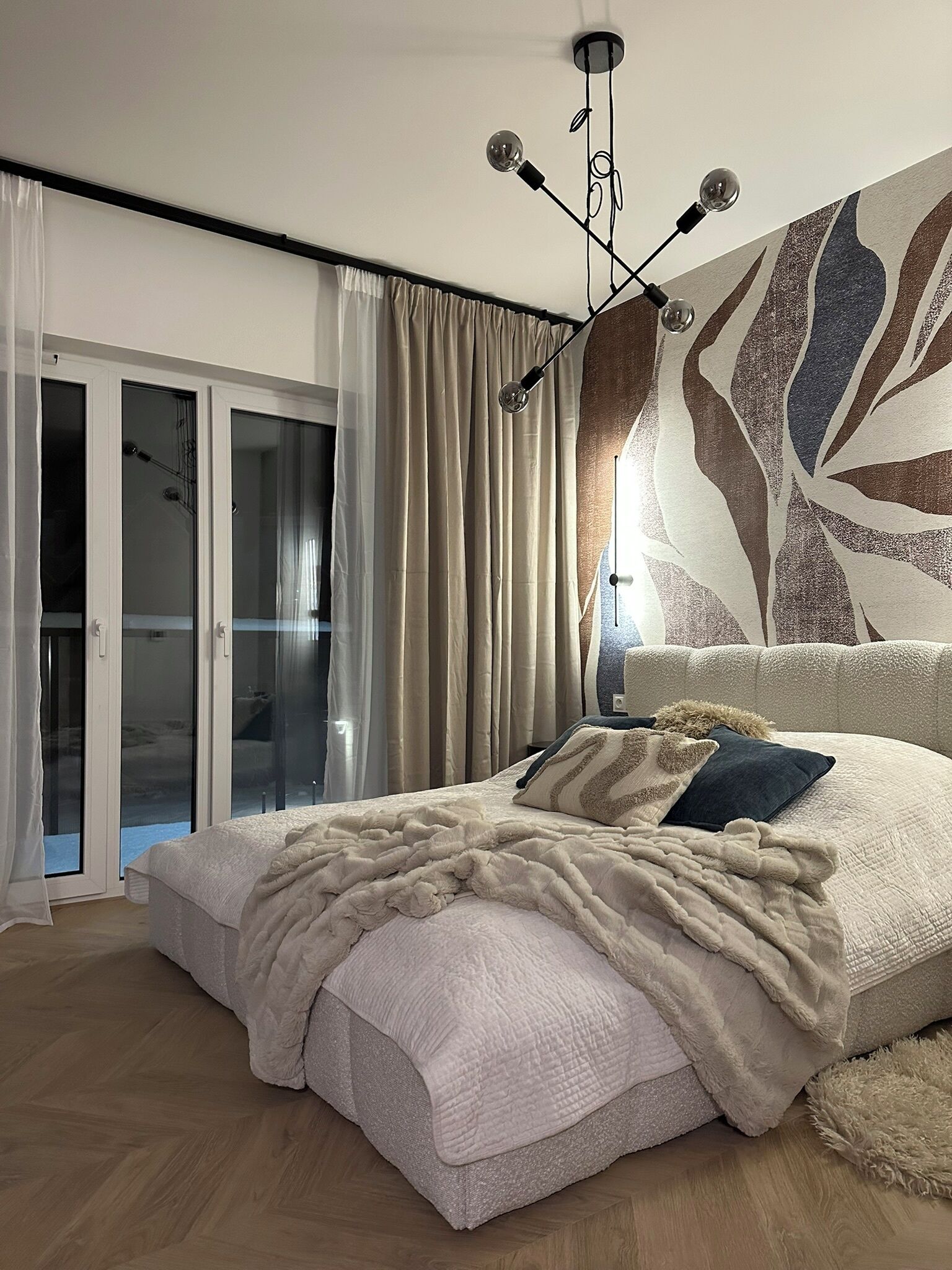 Leilighet, bakgårdsutsikt