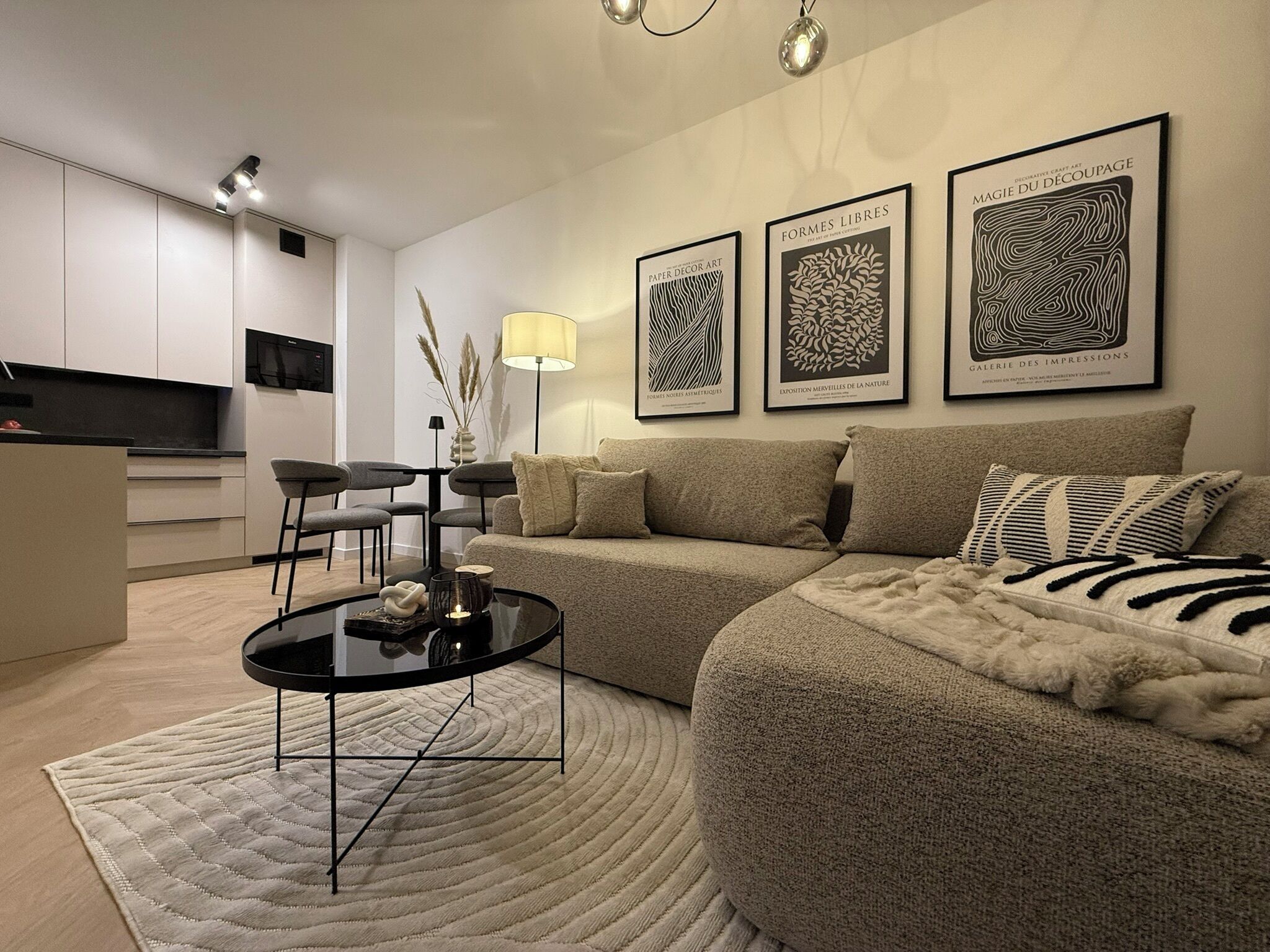 Apartamento | Cozinha privada | Fogão, cooktop, lava-louças, torradeira