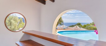 Holiday Home 'Villa Ancora – Views At La Mola' with Sea View, Wi-Fi and Air Conditioning