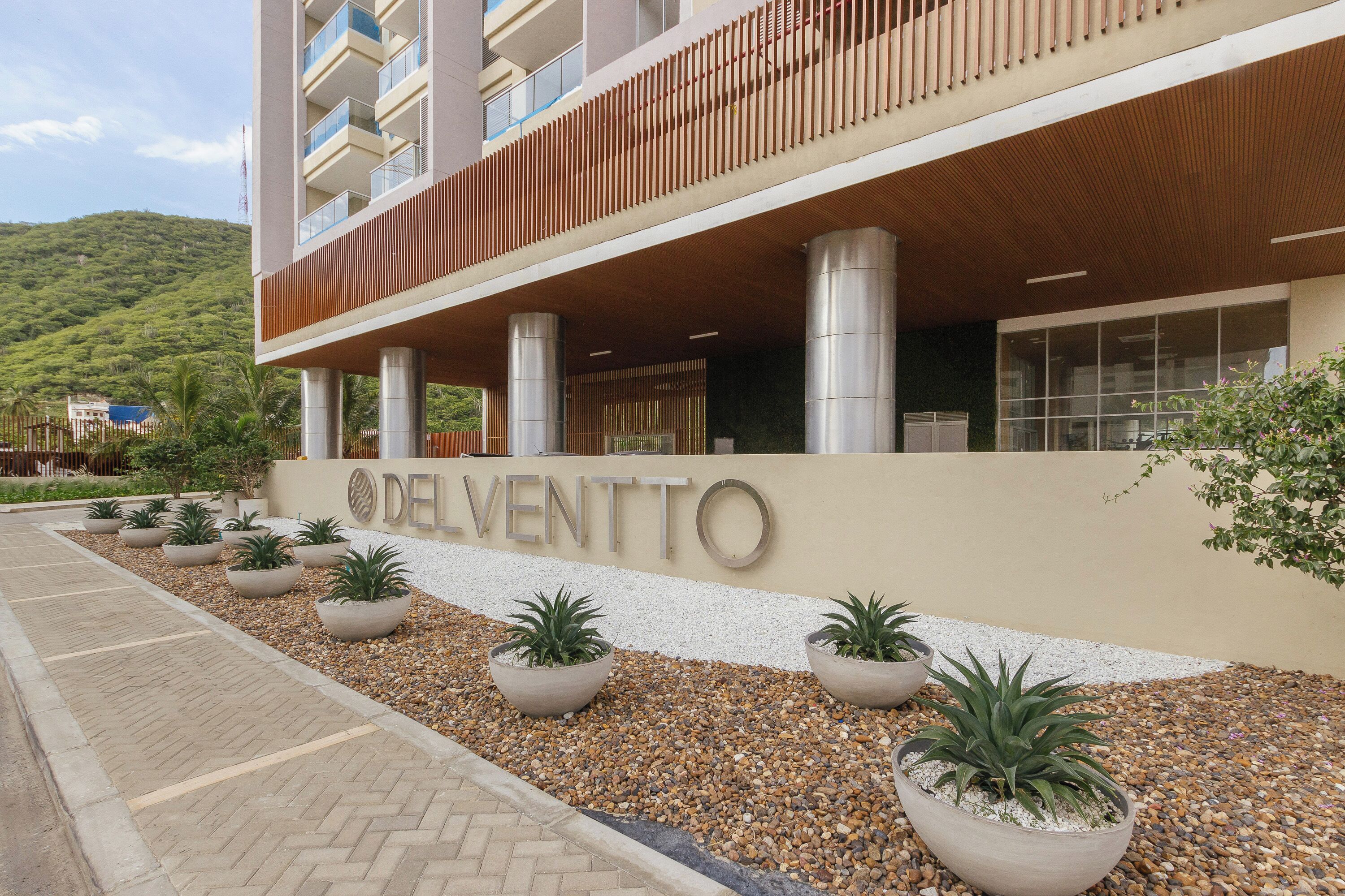 Facciata della struttura