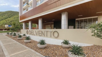 Facciata della struttura