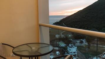 Appartamento Elite, balcone, vista oceano | Vista dalla camera