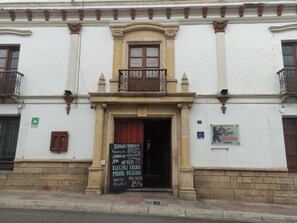 Exterior detail - kultur Berlin Party Hostel  (Sucre)