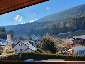 Vue depuis l’hébergement